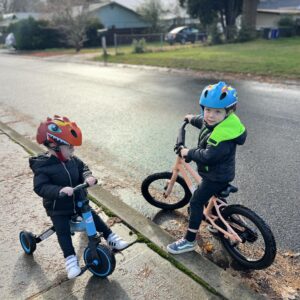 Toddler Helmet Kids Bike Helmet for 2 3 4 5 6 7 8 Years Old Girls with 3D Dinosaur Design Protective Gear Set and Safety Certified, Toddler Bike Cycling Skating Skateboard Scooter Helmet (Blue)