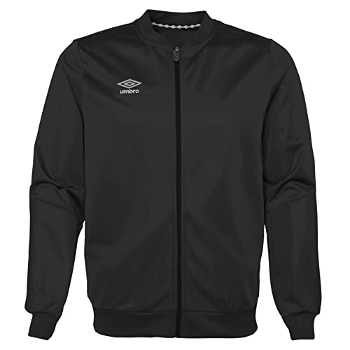 Umbro Men's Track Jacket, Black Beauty, Medium