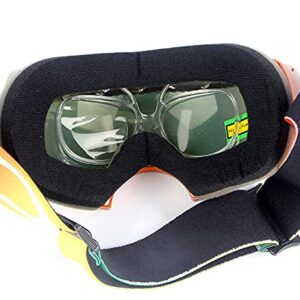 Fx-miRo Prescription Ski Goggles Rx Insert Optical Adaptor TR90 Flexible Bendable Universal Size Inner Frame Snowboard Motorcycle Goggle 2pcs