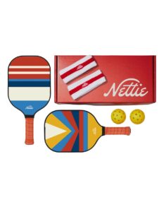 nettie double pack pickleball paddle bundle