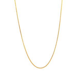 JewarHaat Chain Indian K Gold Plated Handmade Daily Use Fashionable Link Jewelry for Men, Women (Simple Square Design)