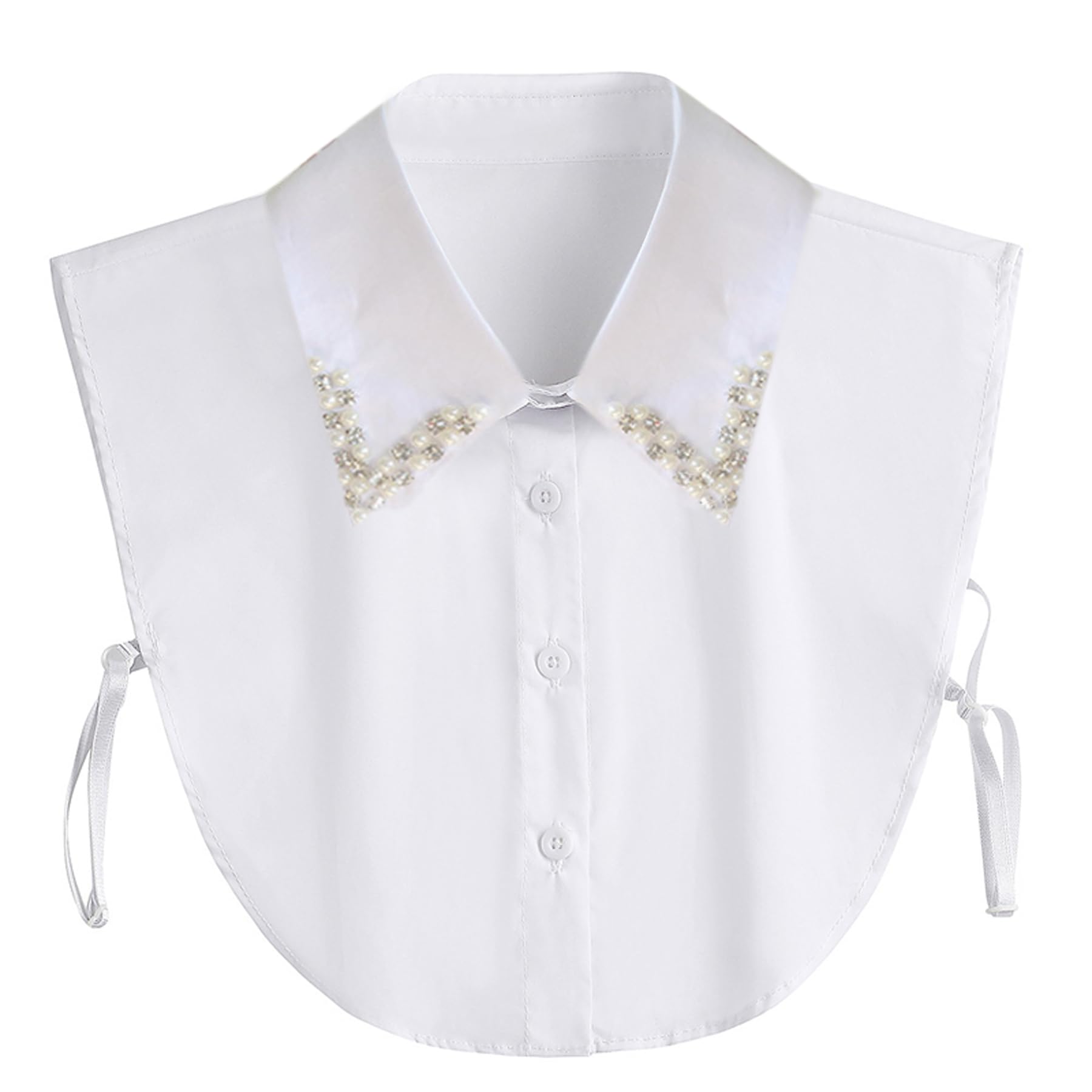 WENLOOY Fake Collar Detachable Blouse Dickey Collar Half Shirts Faux False Collar for Women & Girls Favors