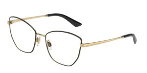 eyeglasses dolce & gabbana dg 1340 1311 gold/matte black