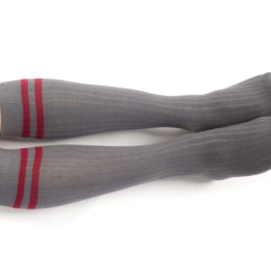 SERICI 4 x Mens Knee High Cotton Striped Socks | Over the Calf Socks | Dress Socks | Size 9-11