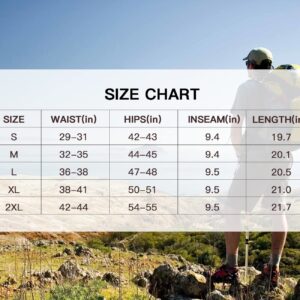 GuYongZ Men's Hiking Cargo Shorts Golf Work Casual Jogging Pants Quick Dry Outdoor with Multi Pocket Fishing Shorts for Men