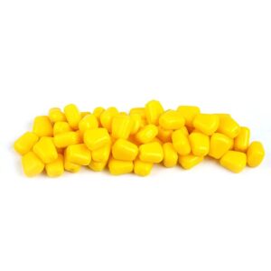 Corn Smell Bait 50Pcs Fishing Corn Artificial Corn Smell Carp Fishing Lure Silicone Soft Plastic Bait Tackle Floating Lures Fishing Accessories