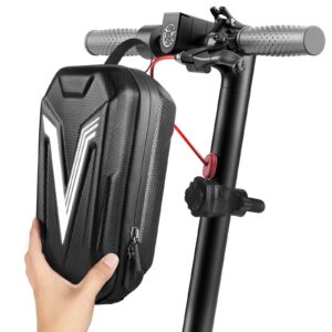 Vitalismo Electric Scooter Bag Scooter Accessories for Adults Kick Scooter Front Bag Waterproof EVA E Scooter Storage Bag Large Capacity Universal Scooter Handlebar Bag (2L)