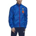 adidas spain world cup 2022 anthem jacket (as1, alpha, l, regular, regular, large)