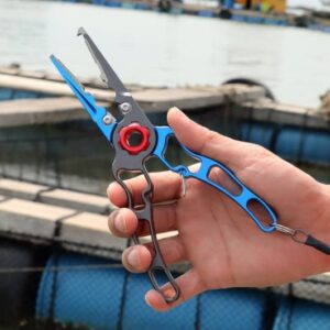 FRAHS Fishing Pliers, Aluminum Alloy Fishing Gear, Fishing Tools & Accessories Fishing Gifts for Men