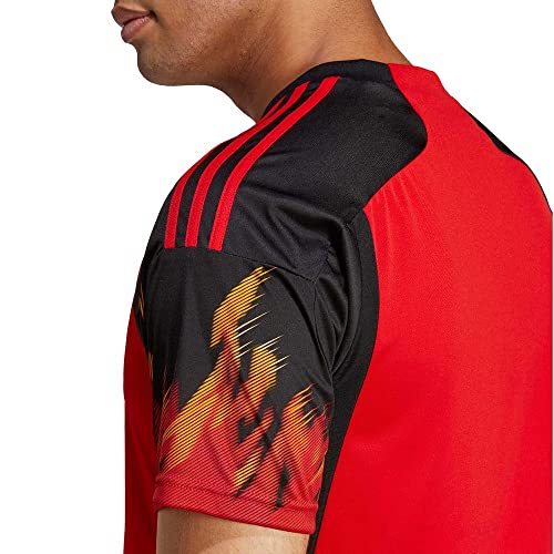 adidas Beligium Home Men's Soccer Jersey World Cup 2022 (M) Red/Black