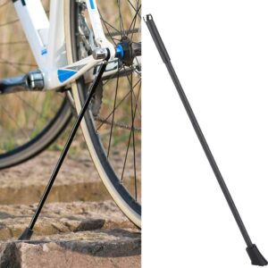 Joyzan Bike Kickstand, Adjustable Rear Side Bike Kickstand Bike Stand Bicycle Side Support Parking Stand Accessory Carbon Fiber Kickstands for Mountain Bike Road Bicycle Sports Bike