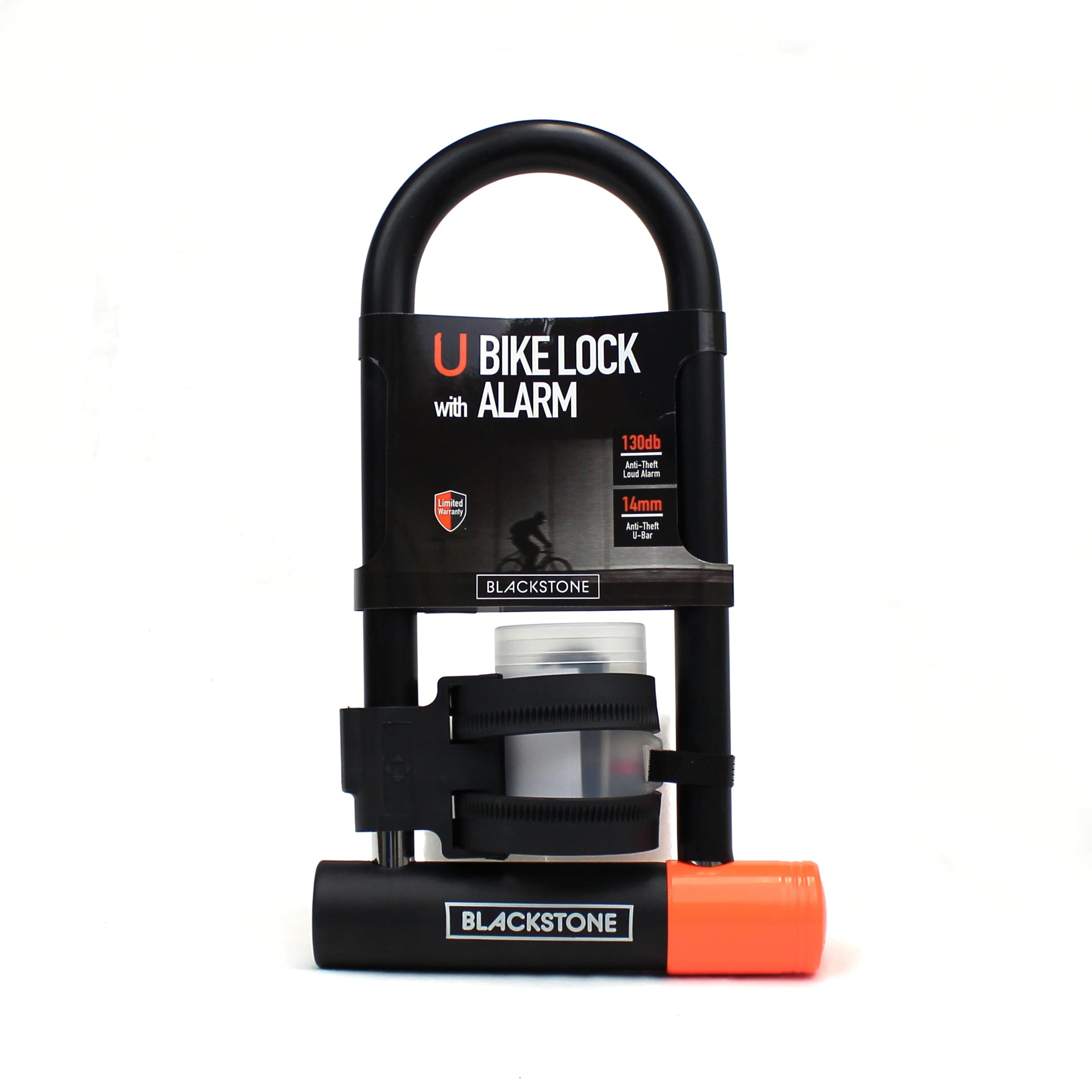 Blackstone Anti-Theft 130 dB Alarm U-Lock Heavy Duty