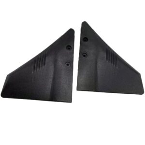 UanofCn FO2001 Hydrofoil Stabilizer for Marine Outboard Motor and Stern Drives with Dorsal Fin Style and PA66 Plastic Black