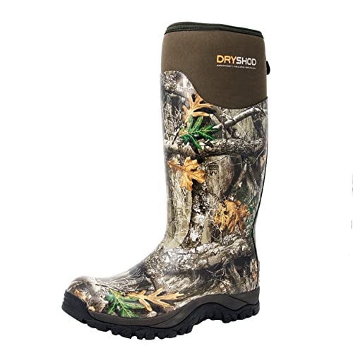 Dryshod Ridgeview Men's Realtree Edge Camo Hunting Boots 11D