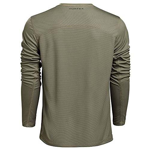 Vortex Optics Three Peaks Performance Grid Shirts (Deep Lichen, Medium)