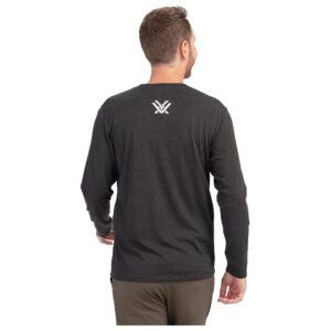 Vortex Optics Three Peaks Long Sleeve Shirts (Charcoal Heather, 3X-Large)