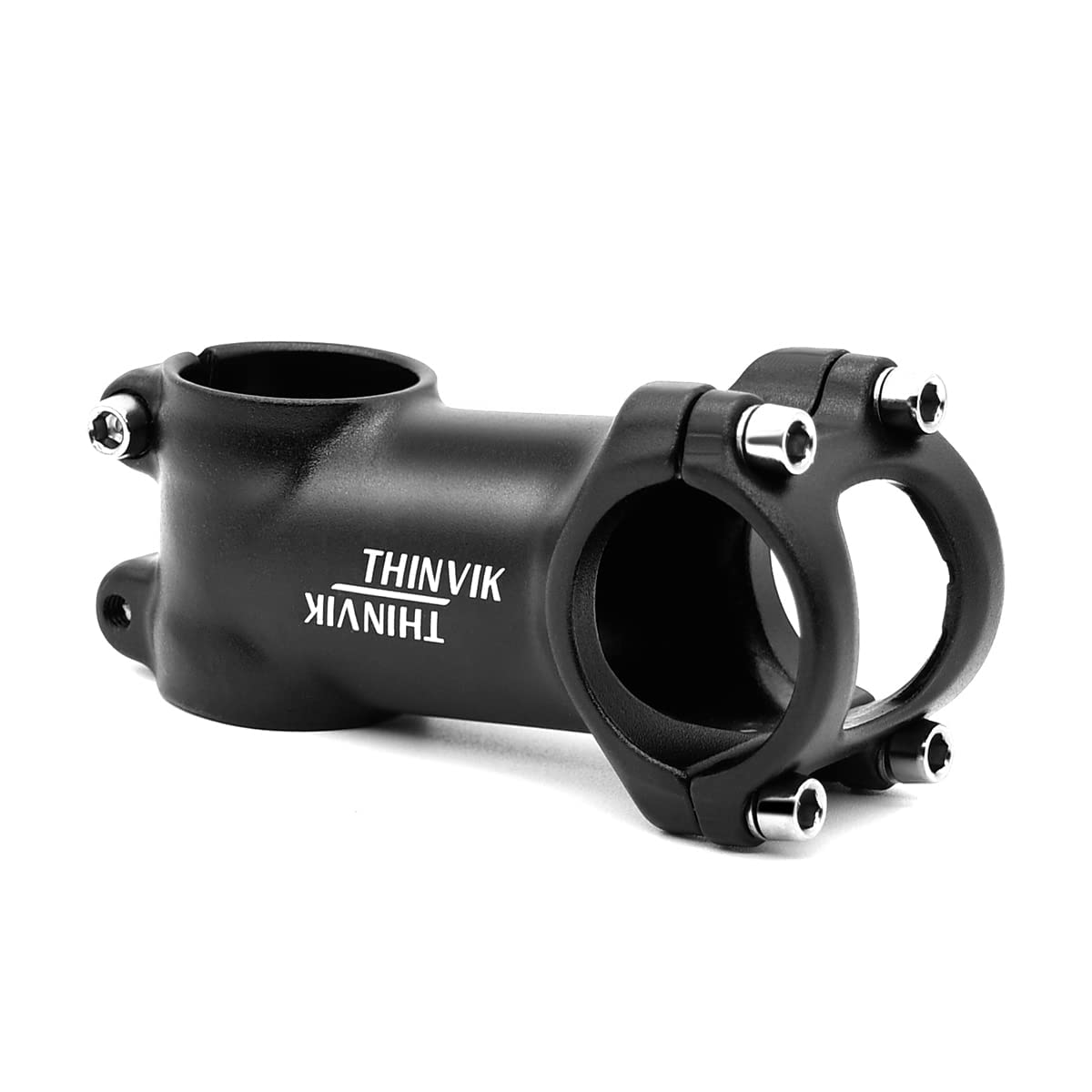 Thivnik 31.8 Bike Stem 7 Degree, 60mm/70mm/80mm/90mm Bicycle MTB Handlebar Stem 6061 Aluminum Alloy Suitable for Mountain Bike Road Bike BMX MTB Fixie Gear Cycling-100mm