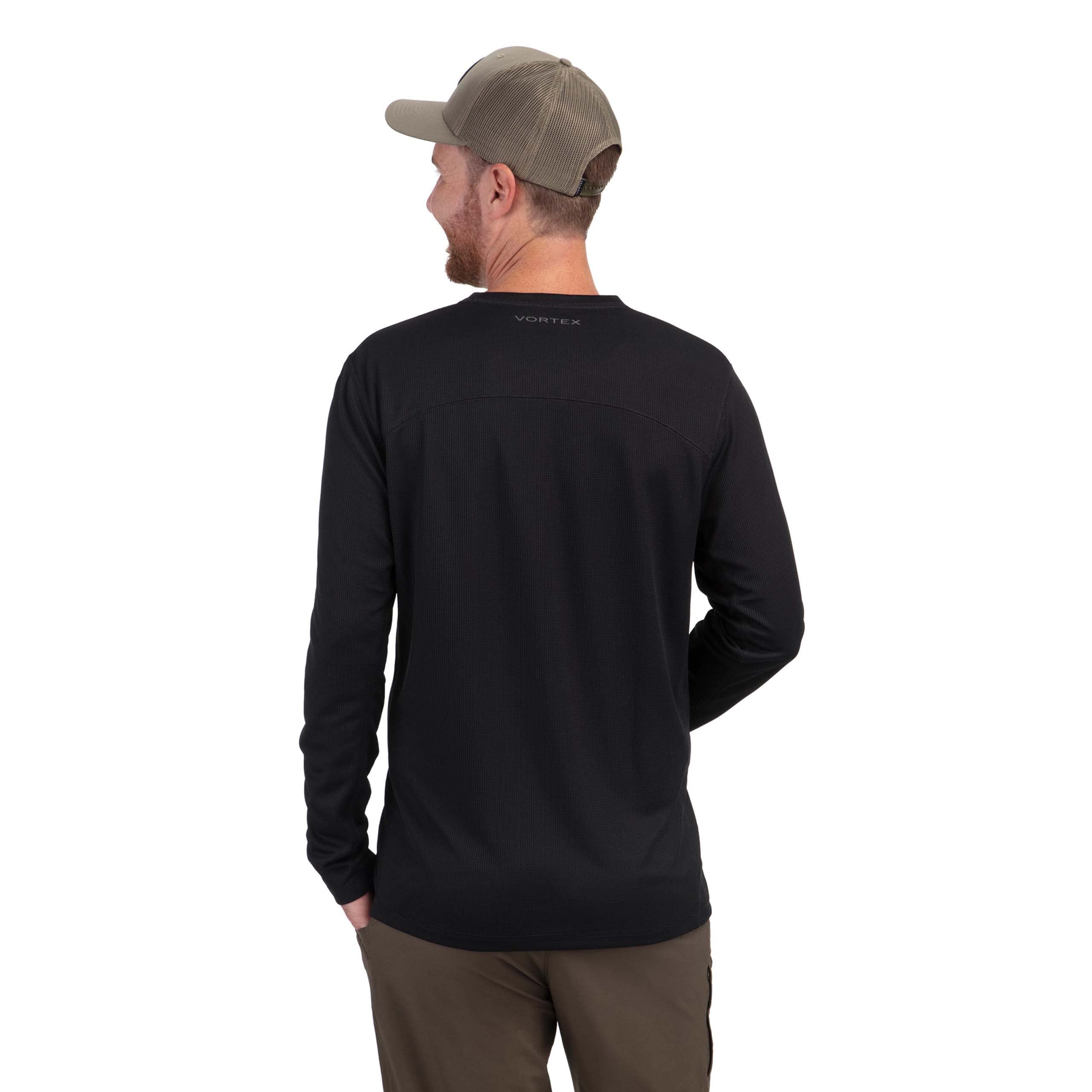 Vortex Optics Core Logo Performance Grid Shirts (Black, Medium)