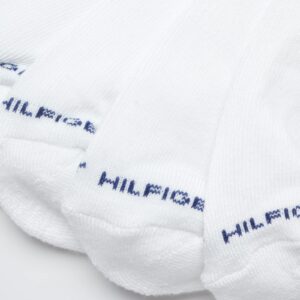 Tommy Hilfiger Men's Athletic Socks - Cushioned Crew Socks (10 Pack), Size 7-12, Pure White