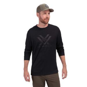 Vortex Optics Core Logo Performance Grid Shirts (Black, Medium)