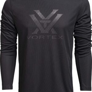 Vortex Optics Core Logo Performance Grid Shirts (Black, Medium)