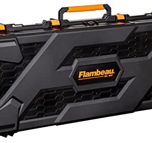 Flambeau Outdoors Formula Bow Case - Features A.B.S. Foamless Bow Security System, Free-Floats Critical Precision Components, Fits 43" Overall Length Bows, Black