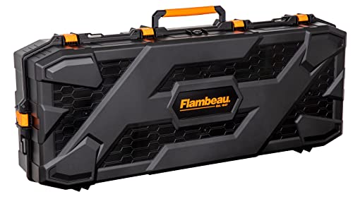 Flambeau Outdoors Formula Bow Case - Features A.B.S. Foamless Bow Security System, Free-Floats Critical Precision Components, Fits 43" Overall Length Bows, Black