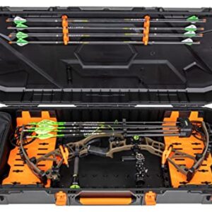 Flambeau Outdoors Formula Bow Case - Features A.B.S. Foamless Bow Security System, Free-Floats Critical Precision Components, Fits 43" Overall Length Bows, Black