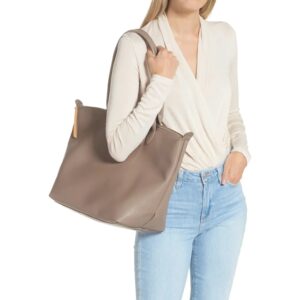 Longchamp Le Pliage City Coated Canvas Large Shoulder Tote, Taupe