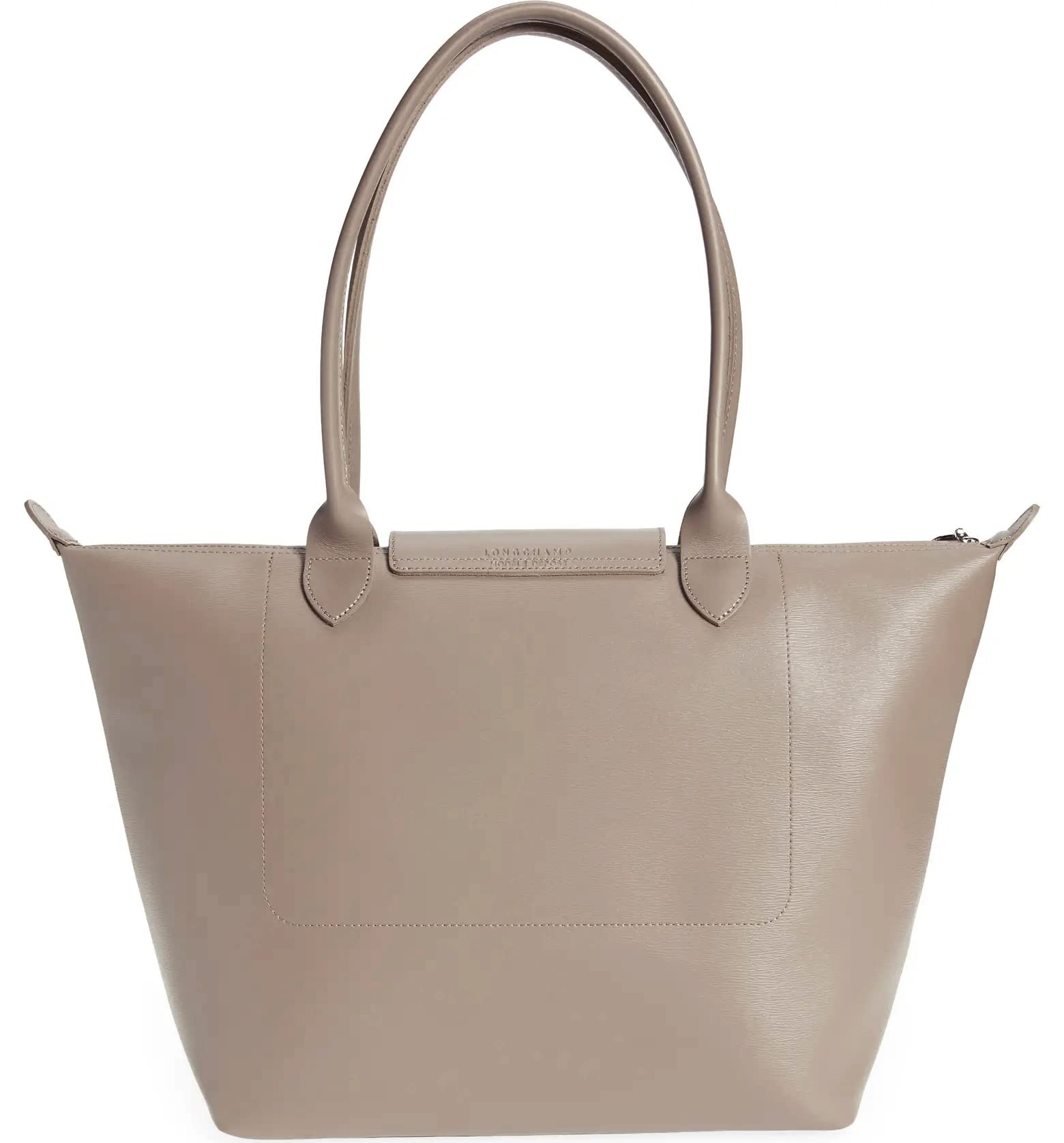 Longchamp Le Pliage City Coated Canvas Large Shoulder Tote, Taupe