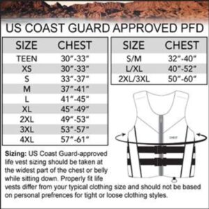 Jetpilot Men's Armada Neoprene Coast Guard Approved Life Jacket PFD -Silver-XS