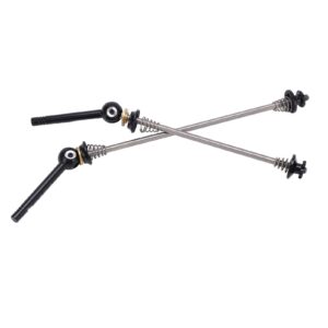 Bicycle Quick Release Skewer,1 Pair/Set Bicycle Quick Release Skewer Lightweight Weight Reduction Bike Wheel Hub Skewers