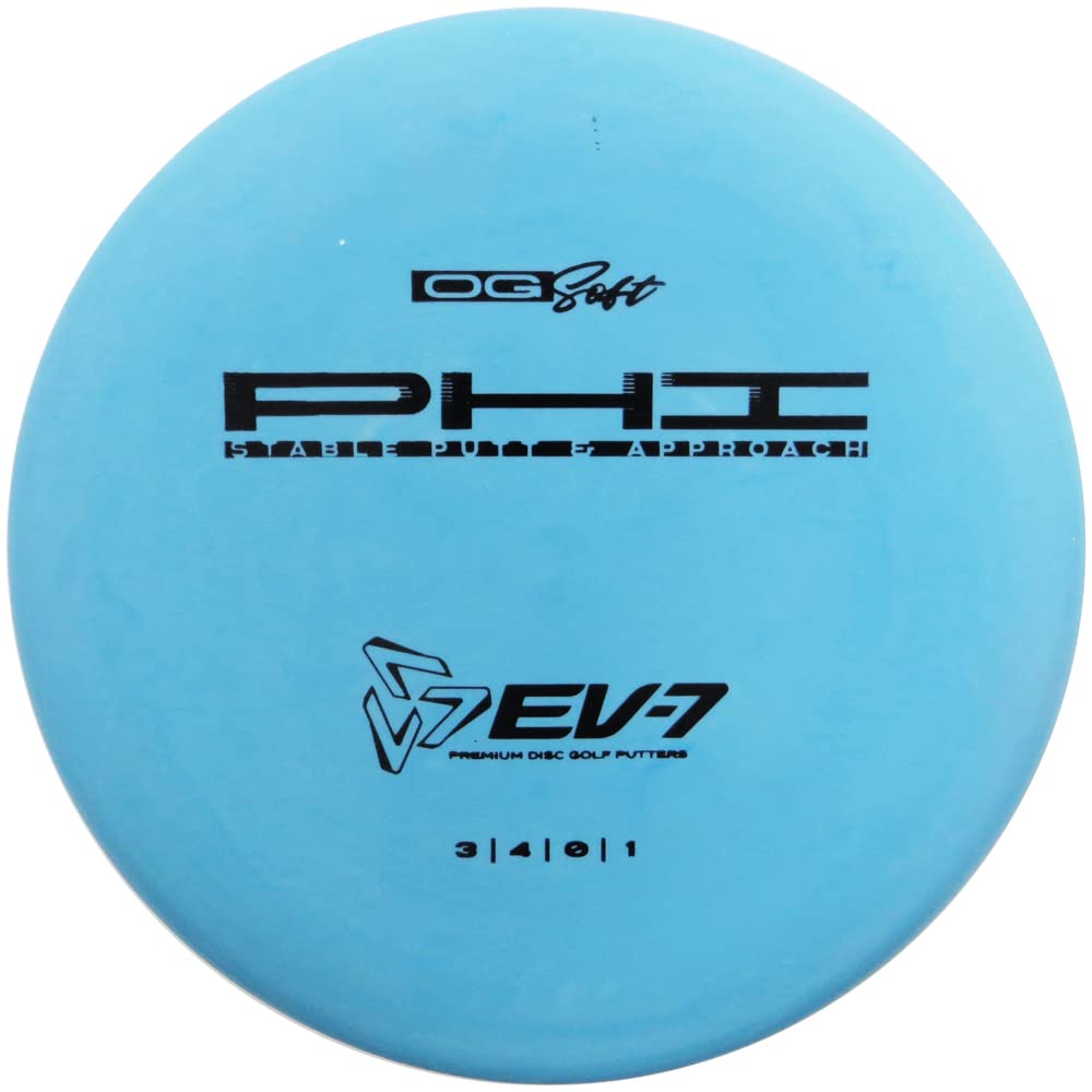 EV-7 OG Soft Phi Putter Golf Disc - 170-175g - Colors Will Vary