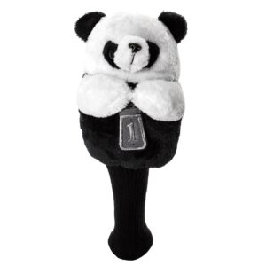 Panda Golf Headcover, Lovely Animal Golf Club Cover for Drivers - Golf Driver Headcover 460CC Golf Driver Cover fits for Callaway Epic, Taylormade M2 M6, Titleist D2 D3 917 Ping