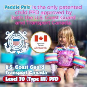 Body Glove Paddle Pals Learn to Swim Life Vest, One Size 33-55 LBS-Unicorn Motion