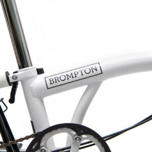 Brompton A Line 3 Speed Folding Bike (White)