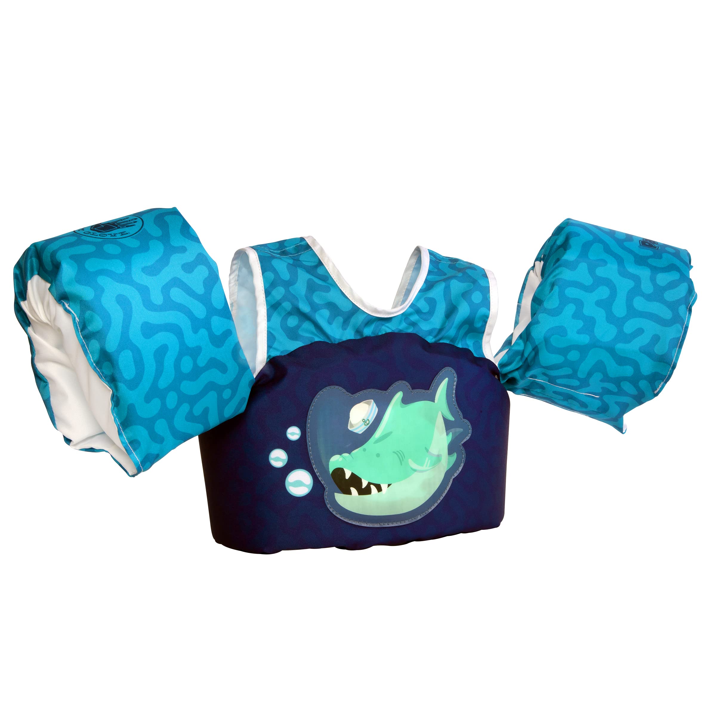 Body Glove Paddle Pals Motion Life Jackets -Shark USCG Approved Swim Vests for Kids 33-55lbs - Superior Comfort & Safety