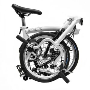 Brompton A Line 3 Speed Folding Bike (White)