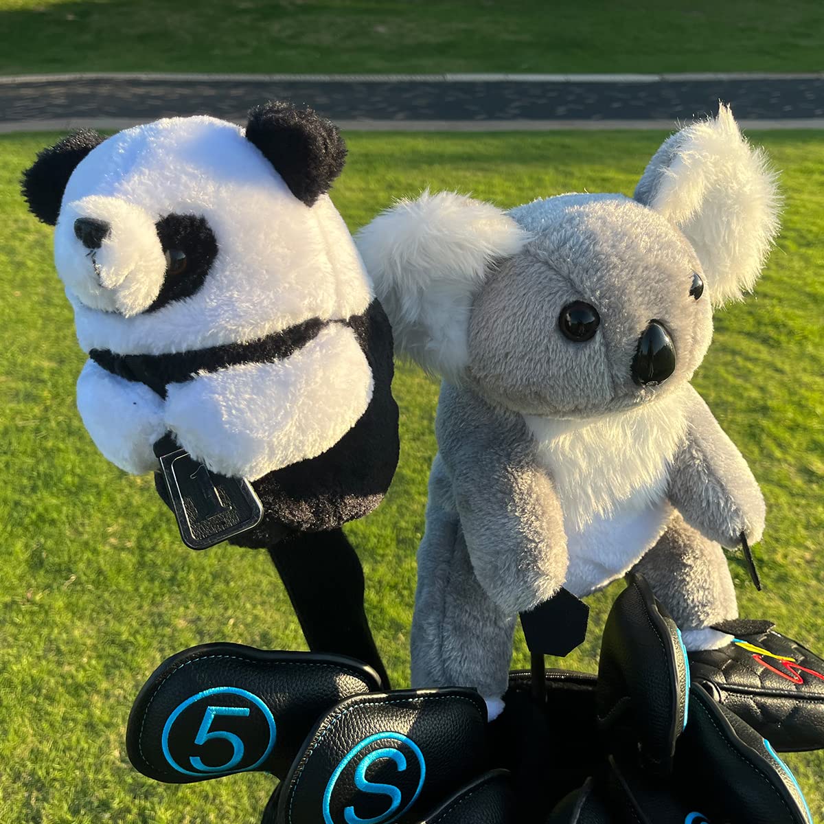 Koala Golf Headcover, Lovely Animal Golf Club Cover for Drivers - Golf Driver Headcover 460CC Golf Driver Cover fits for PXG,Callaway Epic, Taylormade M2 M6, Titleist D2 D3 917