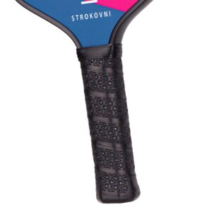 Strokovni CFX Premium Pickleball Paddle | STK Carbon Fiber | Elongated Handle | 16mm Thickness | USAPA Compliant | LITE Weight 8.1 Oz