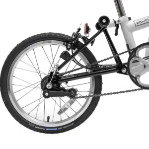 Brompton A Line 3 Speed Folding Bike (White)