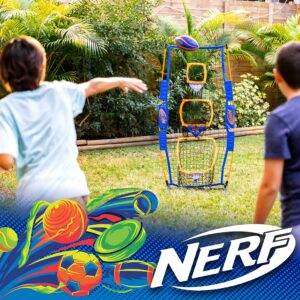 Nerf Pro Pass Football Target - Large 5 FT x 2 FT Target - Improve Any Young Quarterbacks Accuracy