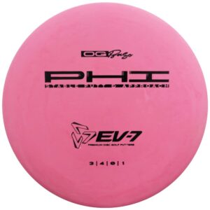 ev-7 og base phi putter golf disc - 170-175g - colors will vary