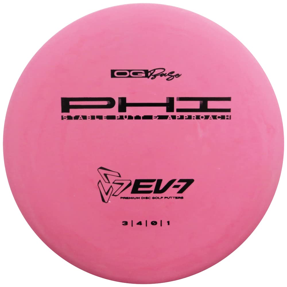 EV-7 OG Base Phi Putter Golf Disc - 170-175g - Colors Will Vary