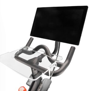 TFD The Tray3D | Compatible with Peloton Bike Gen 3 & Bike+ (Both Models), Made in the USA, Laptop & Desk Tray Holder | Designed with Premium Grade Acrylic Materials - The Ultimate Peloton Accessories