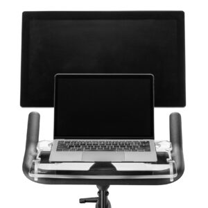 TFD The Tray3D | Compatible with Peloton Bike Gen 3 & Bike+ (Both Models), Made in the USA, Laptop & Desk Tray Holder | Designed with Premium Grade Acrylic Materials - The Ultimate Peloton Accessories