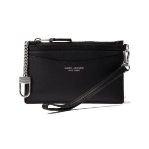 Marc Jacobs The Top Zip Wristlet Wallet Black One Size