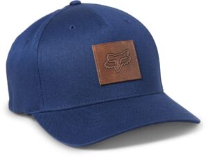 fox racing coastal blues deep cobalt flexfit hat - l-xl (7 1/8-7 5/8)