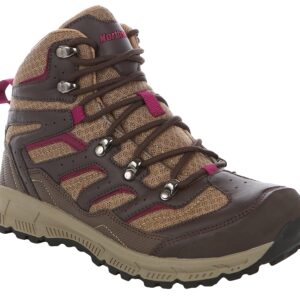 Northside Womens Croswell Mid Hiking Boots - Brown/Wine Size 8