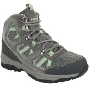 Northside Womens Arlow Canyon MID Hiking Boots - Gray/Sage Size 7.5